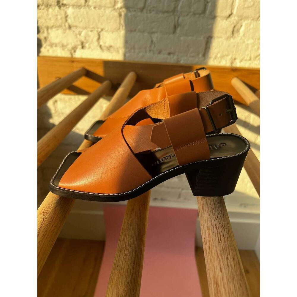 NEW ABOUT ARIANNE women's kai sandals in canela